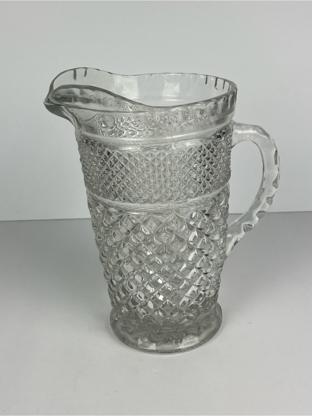 Vintage Anchor Hocking Wexford Pitcher- 64 ounces
